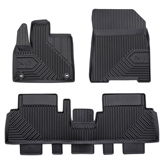Rubber Mats Fiat E-Doblo, Peugeot e-Rifter 2022-