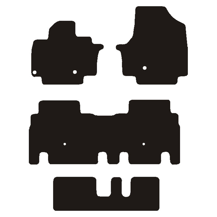 Car Mats Kia EV9 7P 2024-