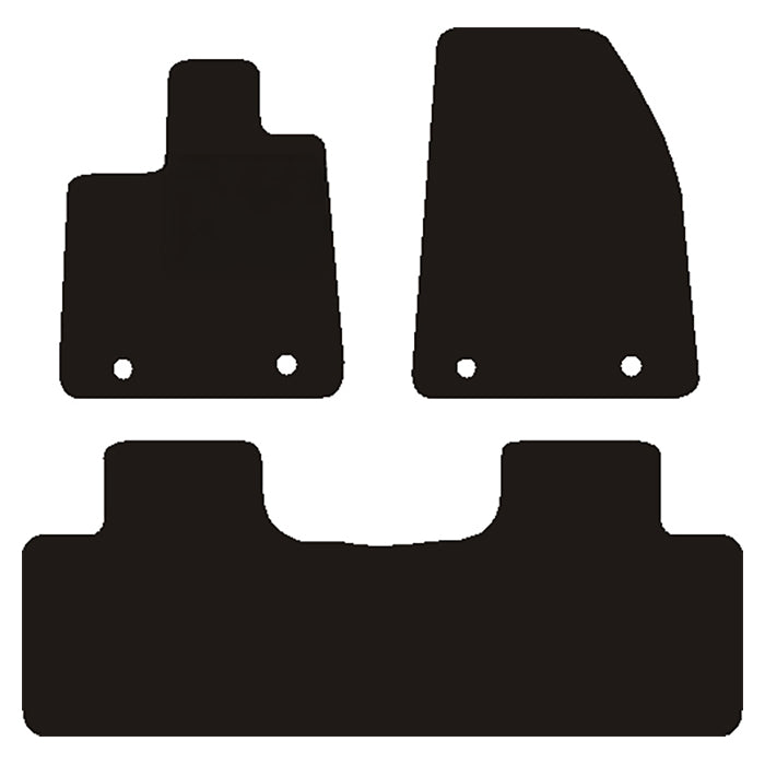 Car Mats MGS6 EV 2026- Velour