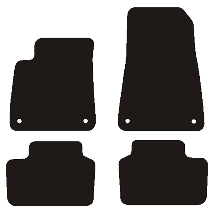 Diamond Velour Mats Polestar 2 2020-