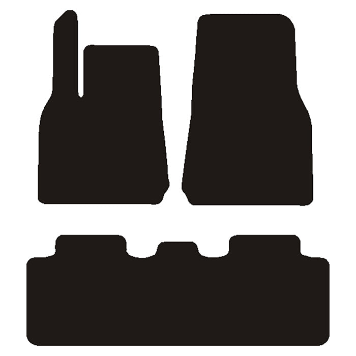 Diamond Velour Mats Tesla Model Y 2021-2025