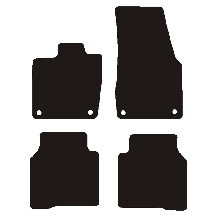 Diamant Velours Fußmatten VW ID.7 2023-
