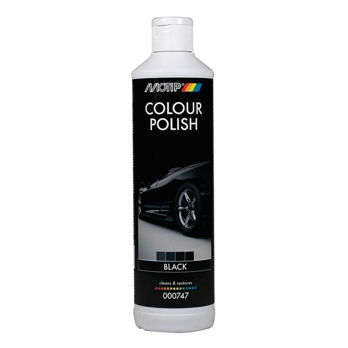 Motip Polish & Wax Black 500ml