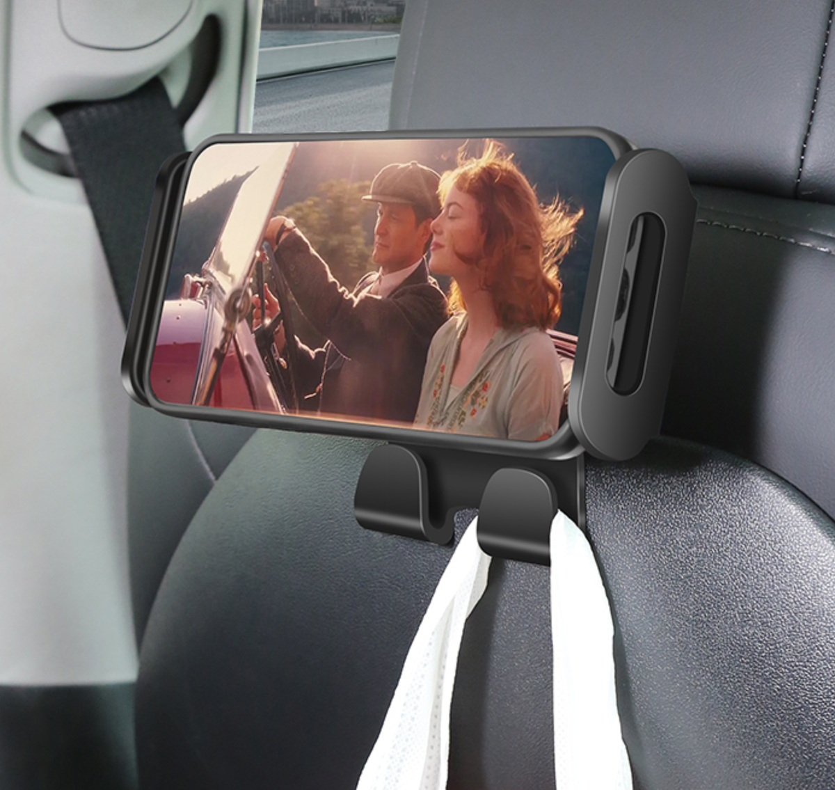 iPad & tablet holder for the rear seat: Tesla Model 3 & Model Y