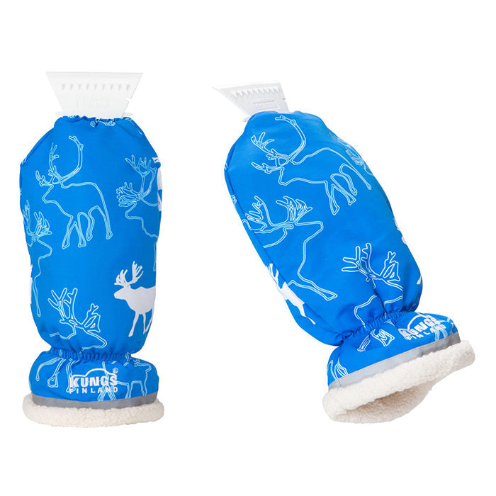 Kungs Ice Scraper with Glove, Assorted Colours