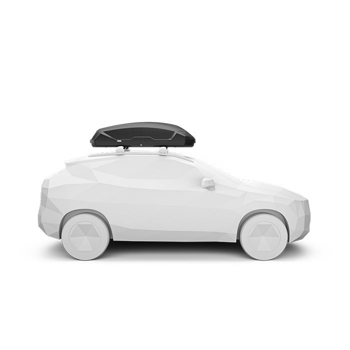 Thule Pulse 2 M Black Aeroskin - Schwarze Dachbox