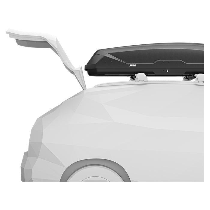 Thule Pulse 2 M Black Aeroskin - Schwarze Dachbox