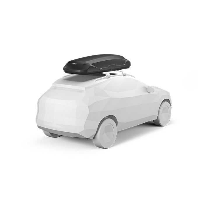 Thule Pulse 2 XL Black Aeroskin - Dachbox in Schwarz