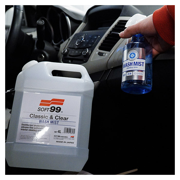 Soft99 Wash Mist Interior Cleaner Antibacterial 4L