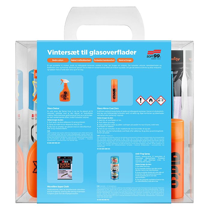 Soft99 Glaco Winter Kit 4-in-1
