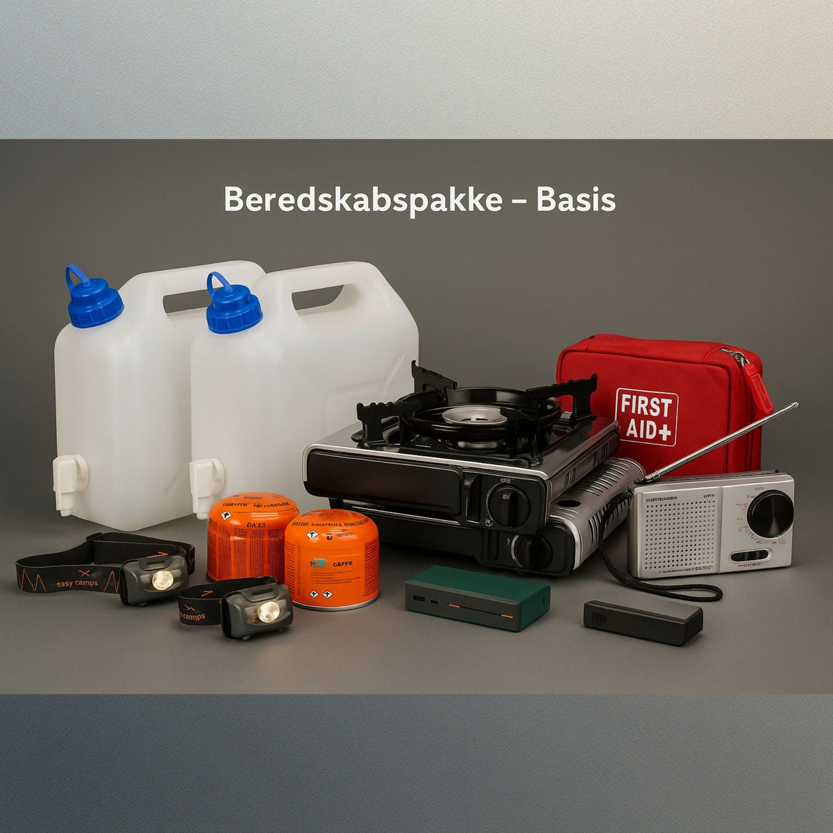 Basic Emergency Kit (1-2 People / 72 Hours)