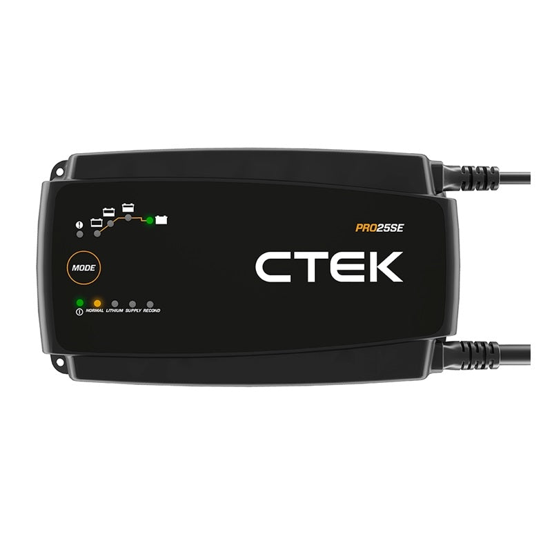 CTEK PRO25SE multi charger 12 V 25 A, 6 m cables