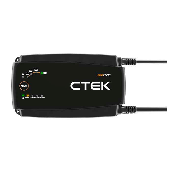 CTEK PRO25SE multi charger 12 V 25 A, 6 m cables