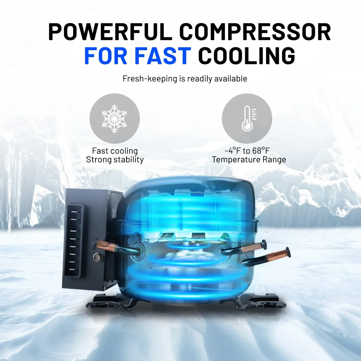 Alpicool S15 compressor cool box 16.8 l