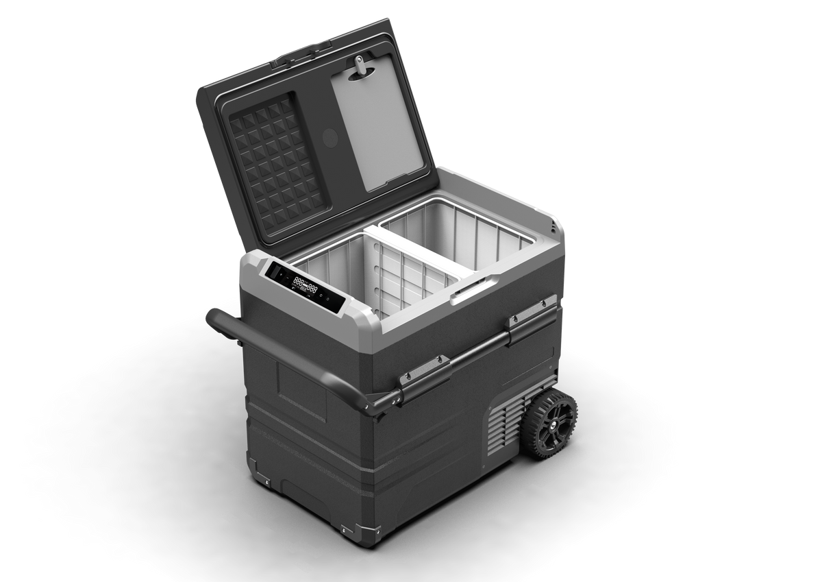 Alpicool TDW60 dual-zone compressor cool box (56l)
