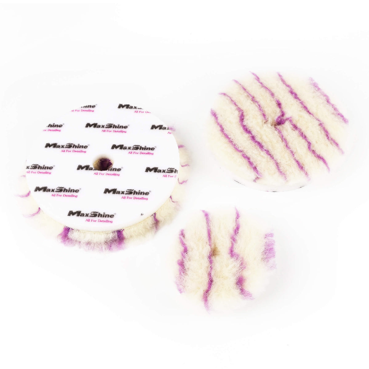 MaxShine Premium Wool Polishing Pad 130mm