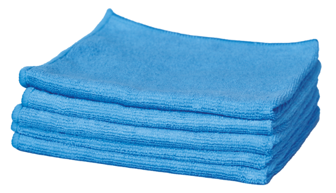 MaxShine Microfibre Cloth 300 GSM 40x40cm Blue 5 pcs.