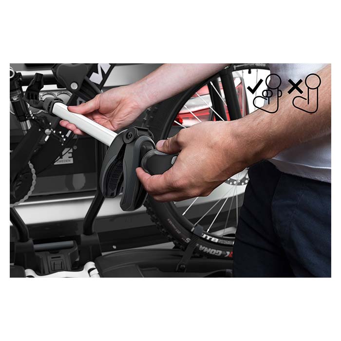 THULE Easyfold XT 966500 Fix4bike 3 Bikes