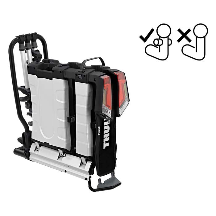 THULE Easyfold XT 966500 Fix4bike 3 Bikes