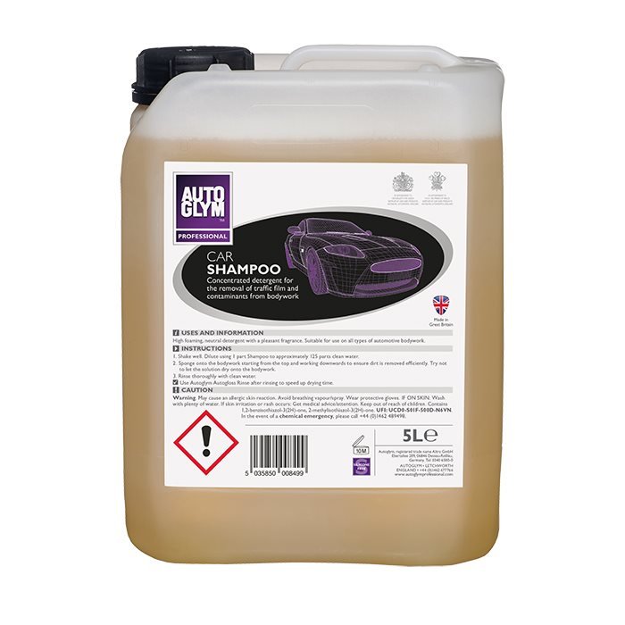 Autoglym Car Shampoo No.14 5L Wax-Free Shampoo