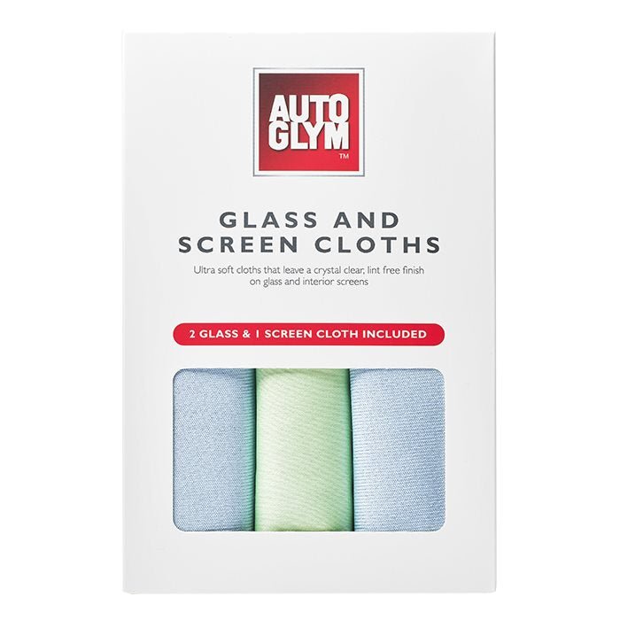Autoglym Mikrofasertücher für Glas und Bildschirme, 3er-Pack