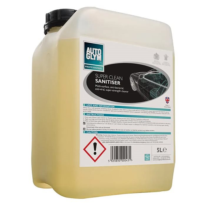 Autoglym Super Clean Sanitiser 5L Antibakterieller Reiniger