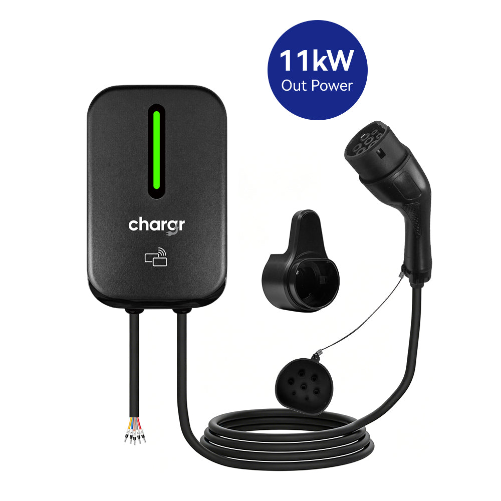 Chargr WP18 wallbox with 11 kW charging power and Type 2 plug