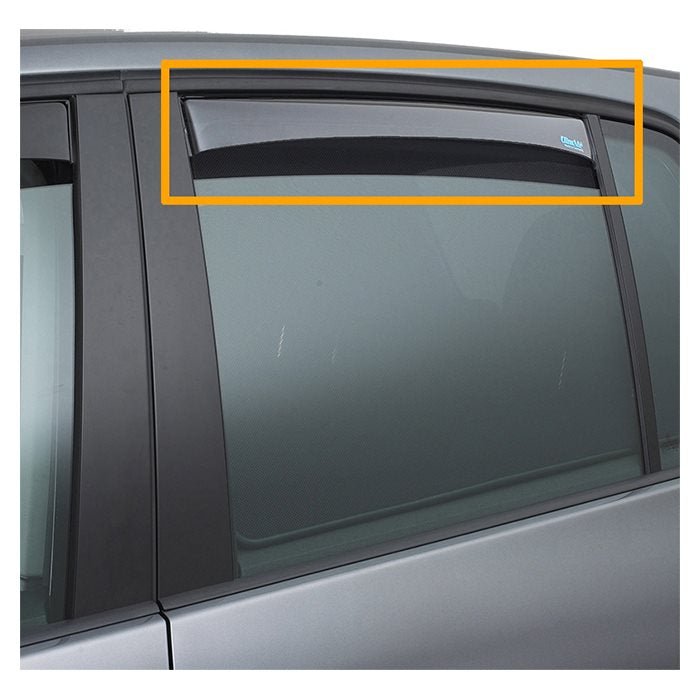 Climair Rear Wind Deflectors Hyundai Ioniq 5 2021-, 5-dr