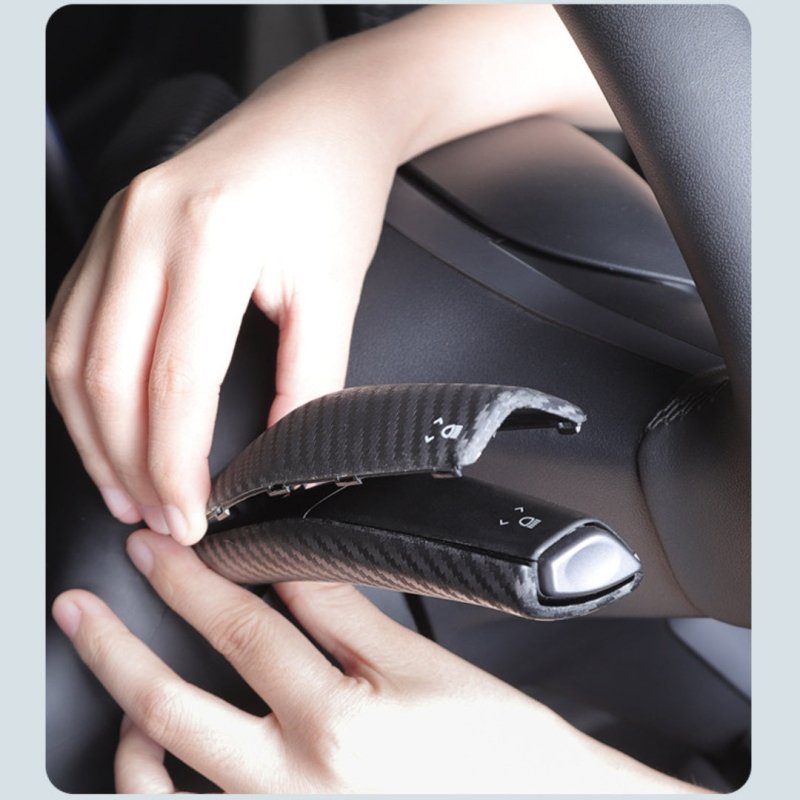 Indicator Stalk Cover: Tesla Model Y/3/Highland