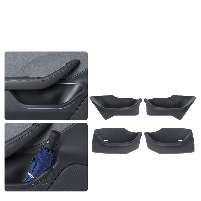 Door Protectors and Storage Trays for Tesla Model 3 Highland