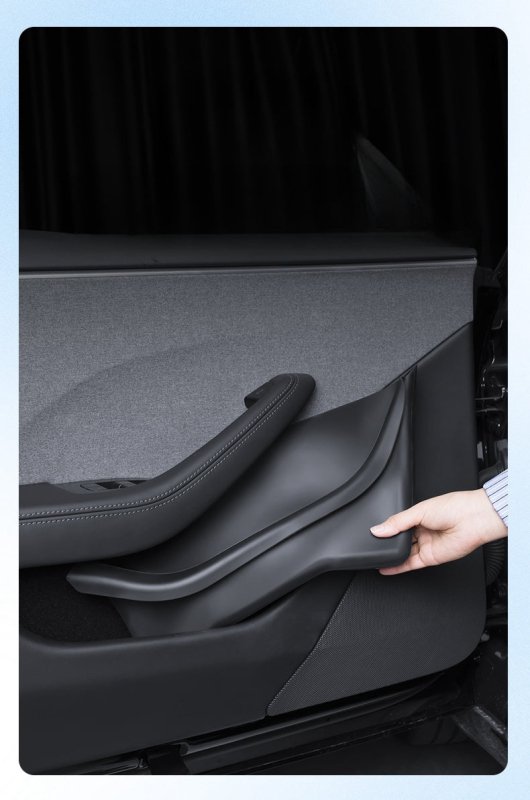 Door Protectors and Storage Trays for Tesla Model 3 Highland
