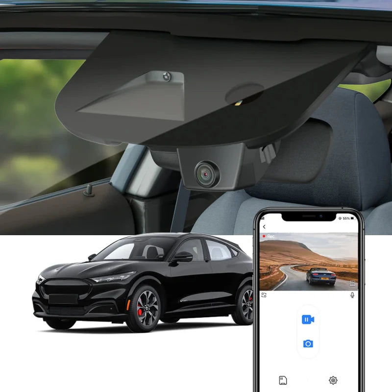 Fitcamx Dash Cam for Ford Mustang Mach-E