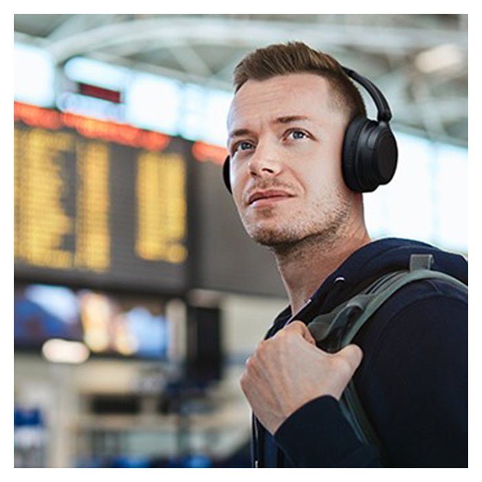 JVC HA-S75 Over Ear Noise Cancelling Headphones Black
