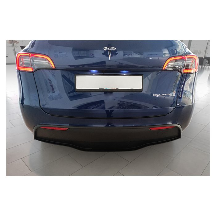 Rear Bumper Protector Tesla Model Y 2020- Matt Black