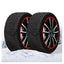 Maranello Super X Ultra Heavy-Duty Snow Socks Size XL (Tesla Y, Skoda Enyaq, VW ID.3/ID.4/ID.5, Audi Q4 Etron, Polestar 2, Volvo EX30, Cupra Born and more)