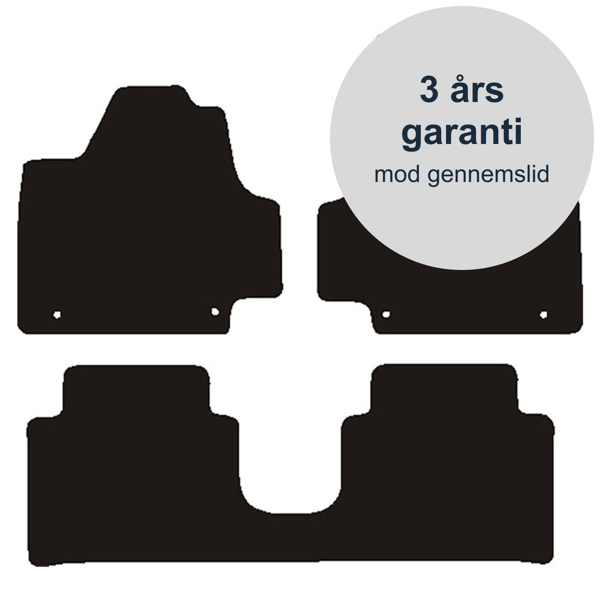 Car Mats Hyundai Ioniq 5 2022- One-piece Rear Mat