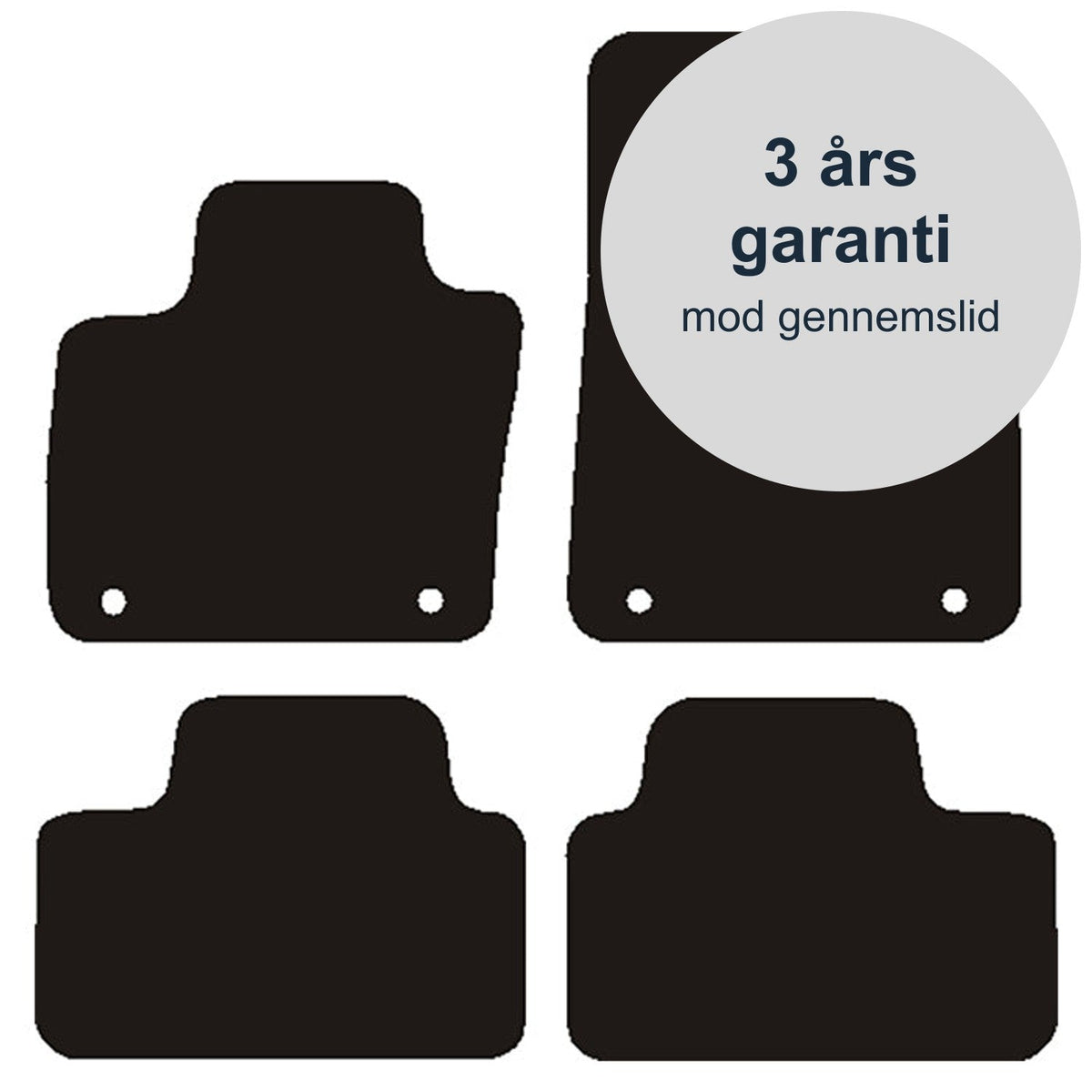 Floorline Nadelfilz-Fußmatten für Volvo XC40