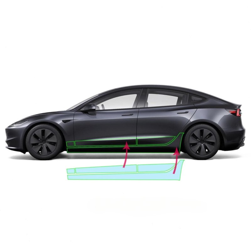 PPF Paint Protection Film for Tesla Model 3 Highland