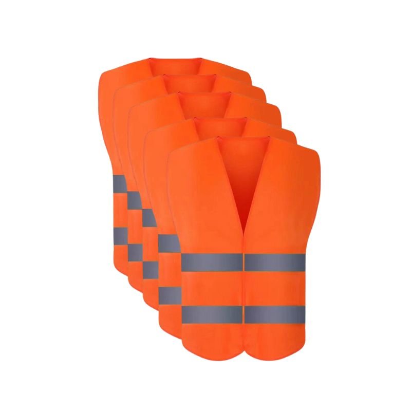 Safety Vest, Hi-Vis Orange