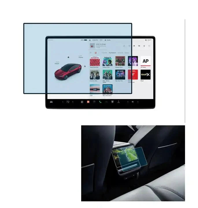 Screen Protector for Tesla Model Y 2026-2027 (16" + 8" screens)