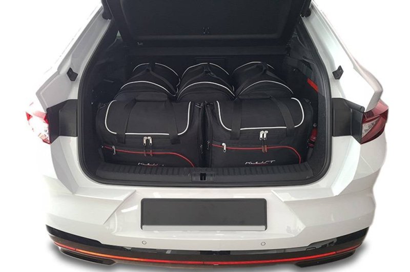 SKODA ENYAQ iV COUPE EV 2022+ KOFFERRAUMTASCHEN-SET 5-TEILIG