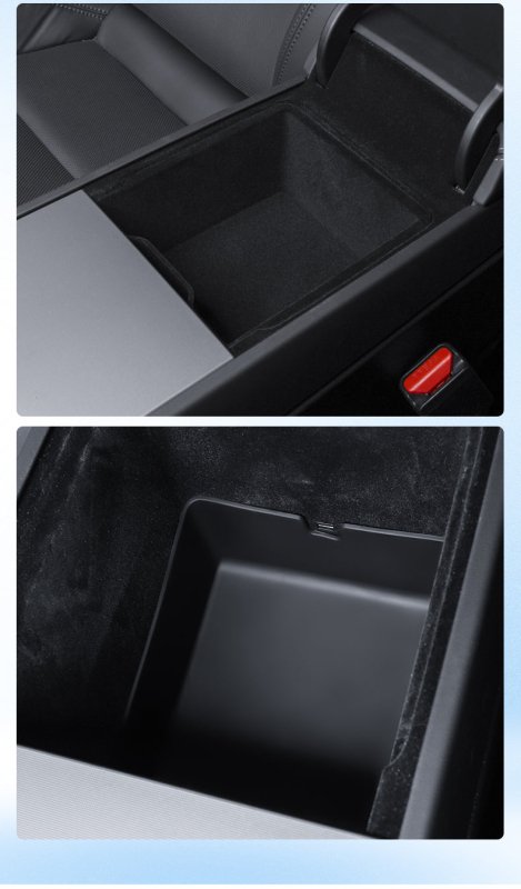 Non-Slip Centre Console Mats for Tesla Model 3 & Highland