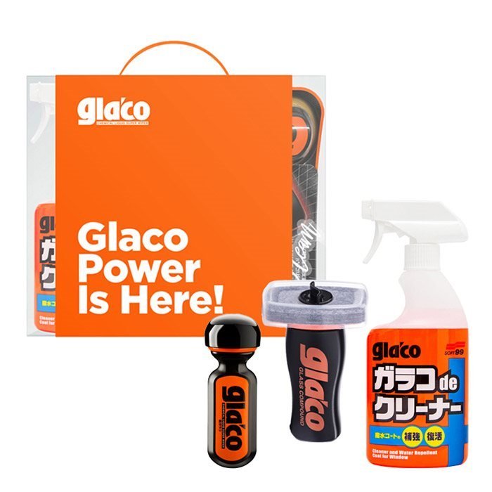Soft99 Glaco Glass Coating Kit 3-in-1
