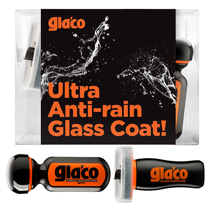 Soft99 Glaco Ultra Anti Rain coating kit with Glass Compound and Ultra Glaco