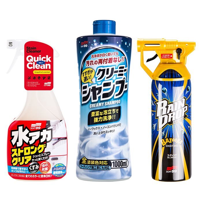 Soft99 Wash and Coating Kit