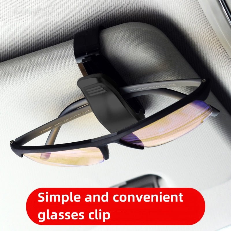 Sunglasses Holder for the Sun Visor (Fits All Cars)