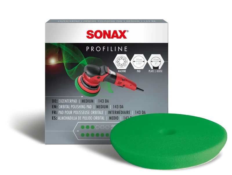 SONAX Polishing Pad Green Ø130 Medium