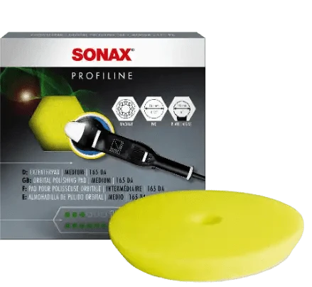 SONAX Polierschwamm Gelb Ø155 Medium