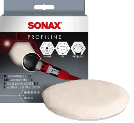 SONAX Lambswool Polishing Pad Ø130