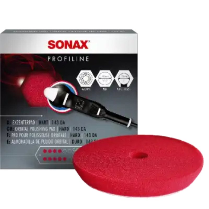 SONAX Polierpad Rot Ø130 Grob